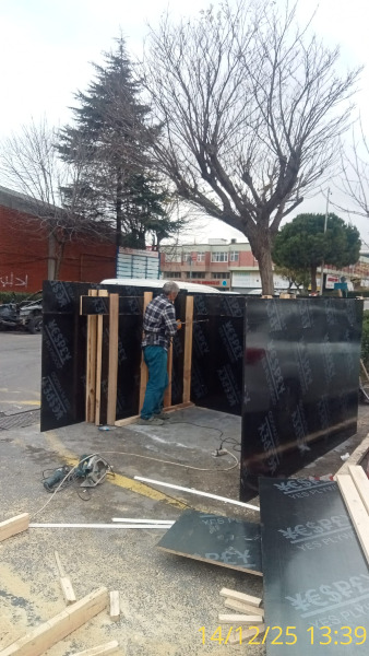 Sitemiz İçerisine Çöp Konteyner Yerleri Yapılıyor.