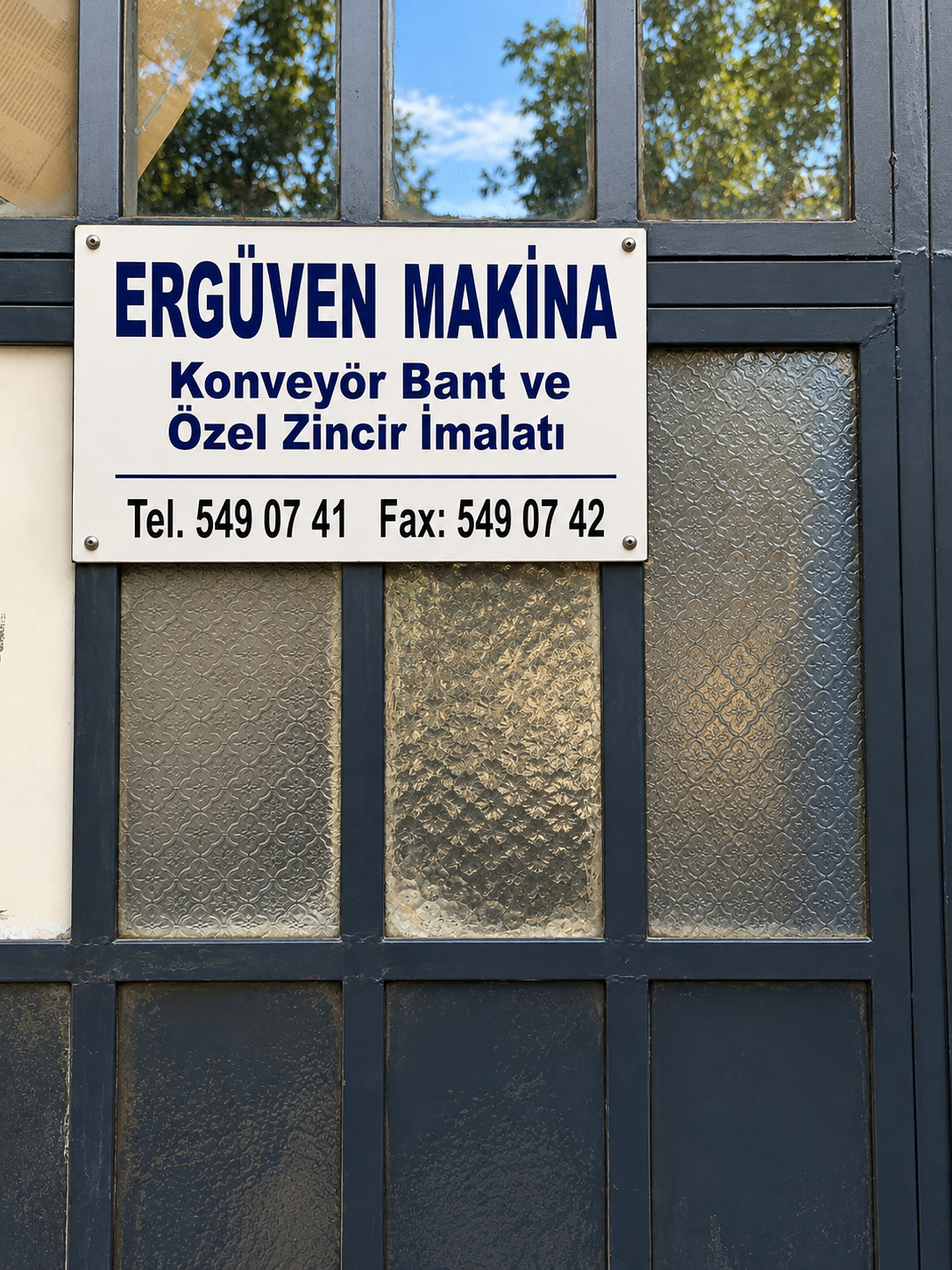 ERGÜVEN ZİNCİR VE MAKİNA
