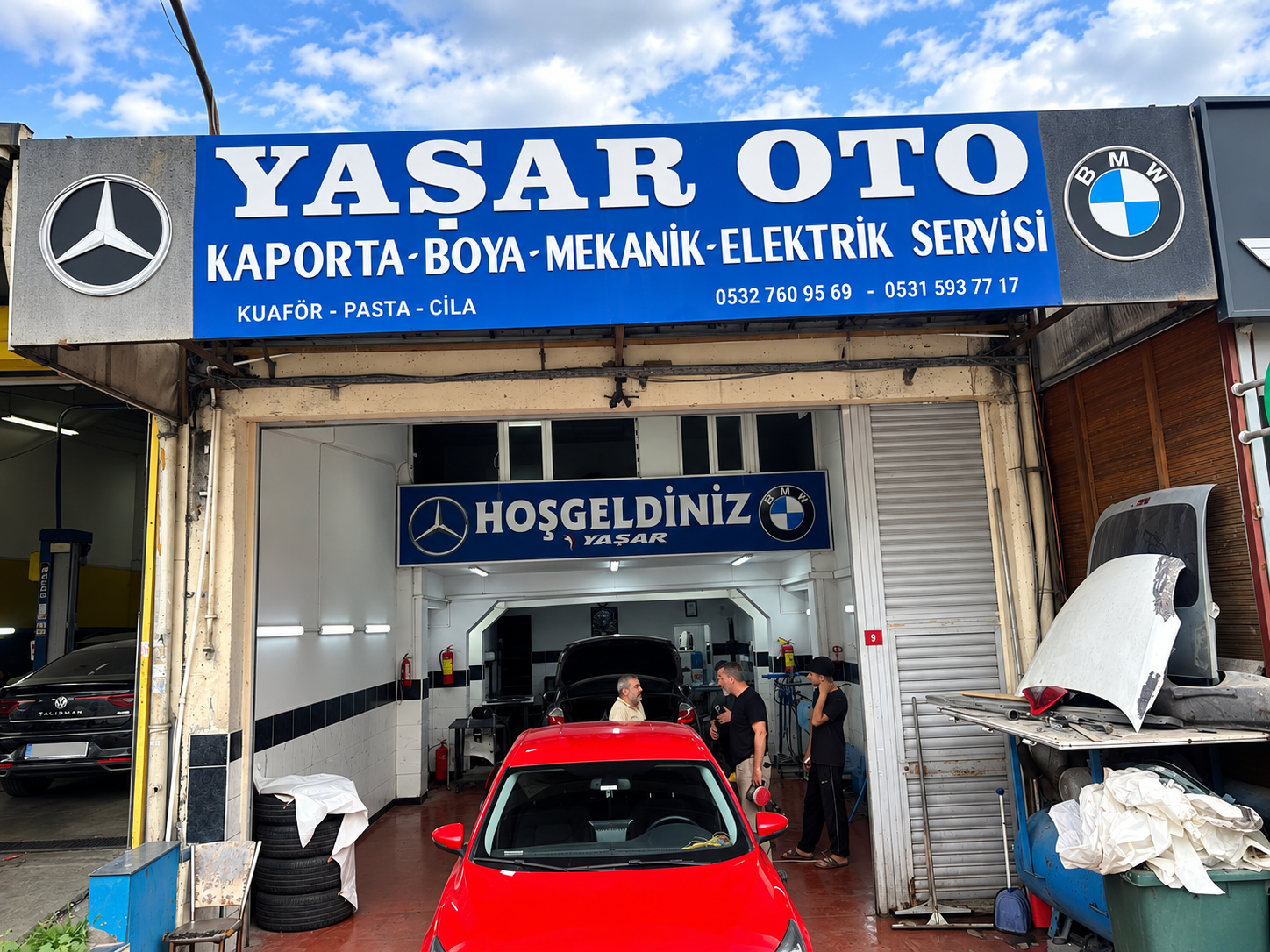 YAŞAR OTO KAPORTA BOYA