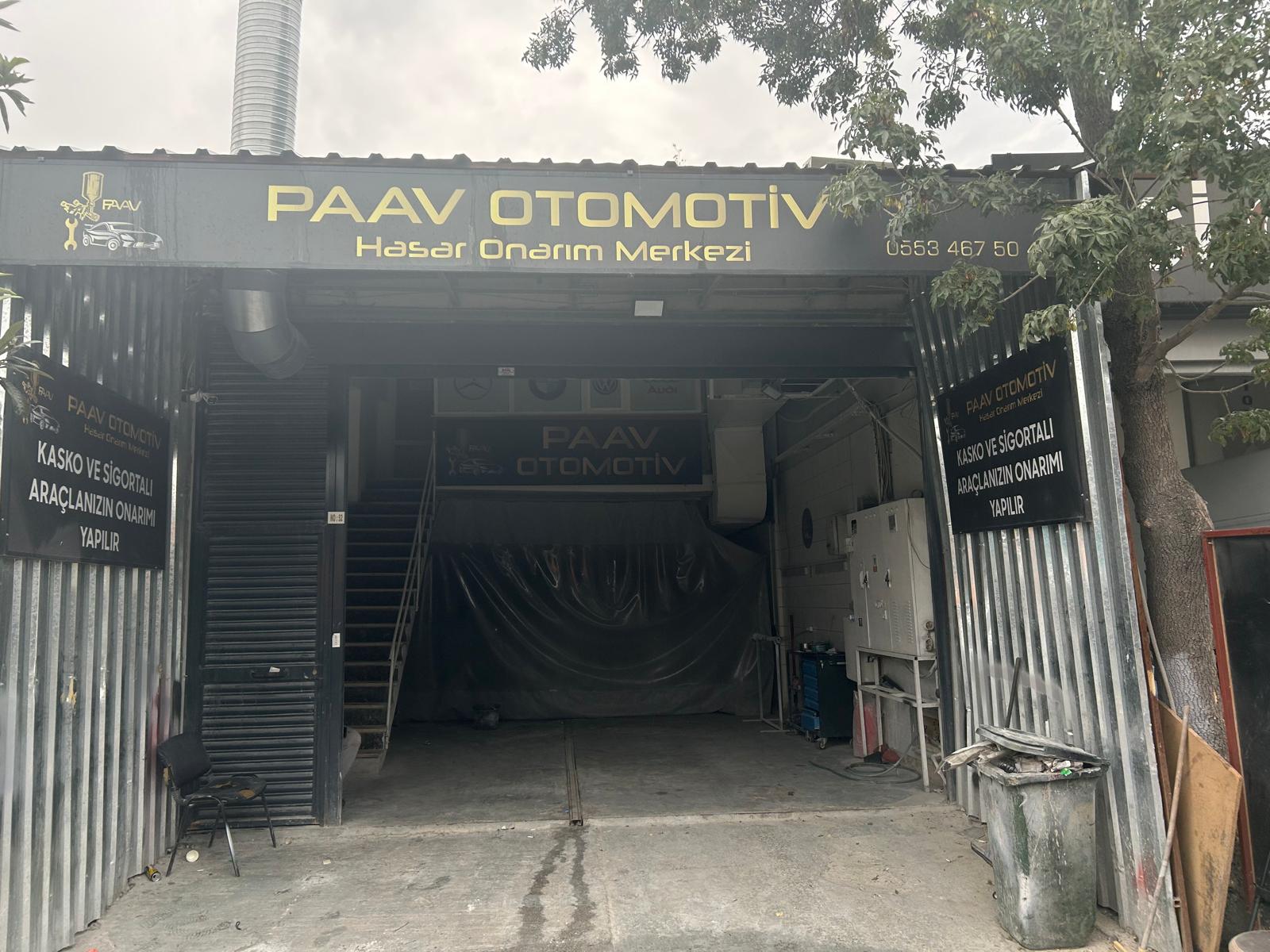 PAAV OTOMOTİV HASAR ONARIM SERVİSİ