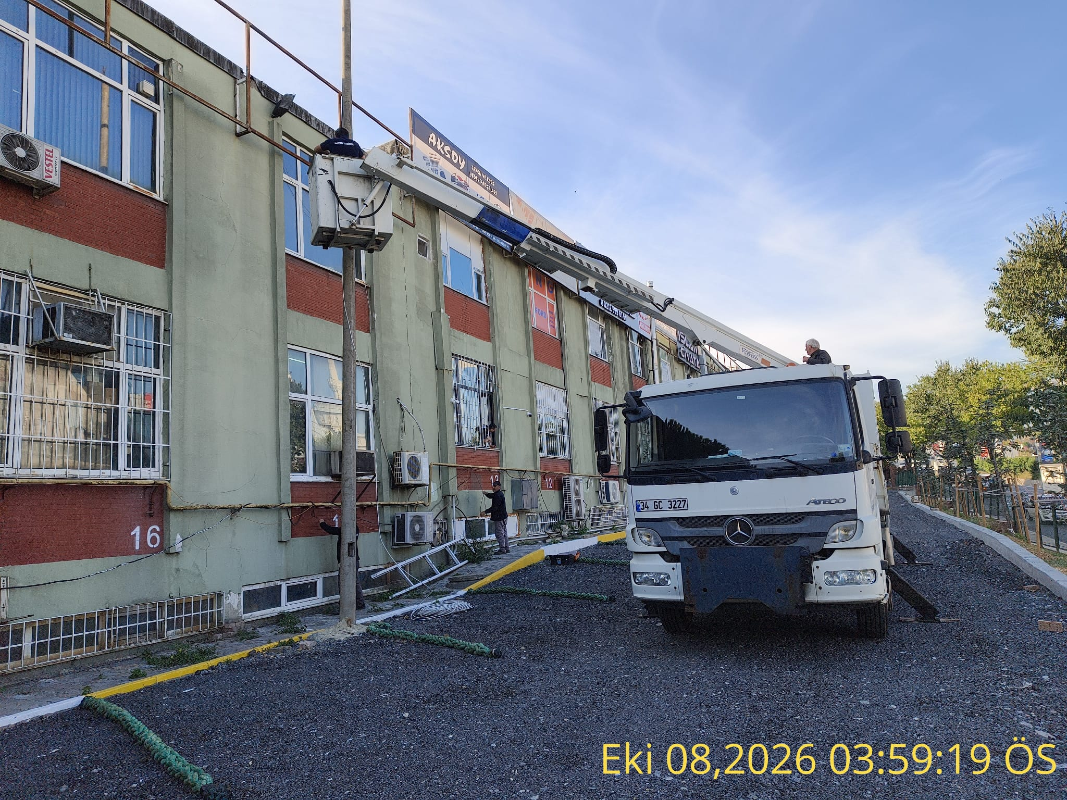 13/A Blok Kamera ve Aydınlatma Çalışmaları